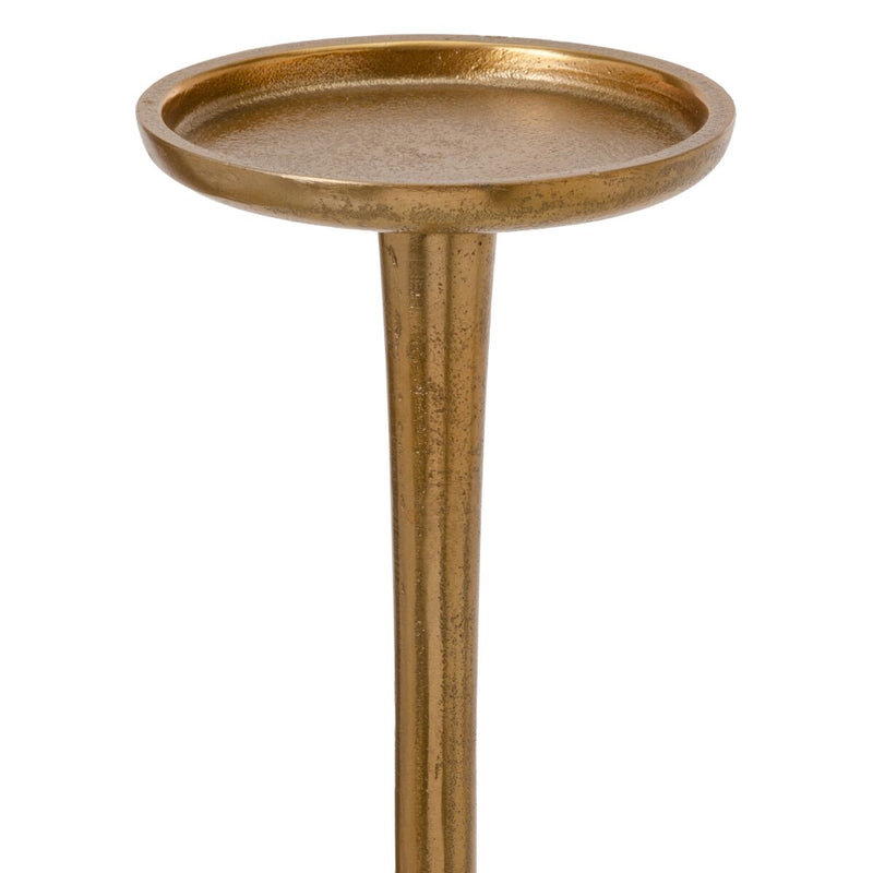 Feron Kerzenständer Gold Aluminium 48,5 cm