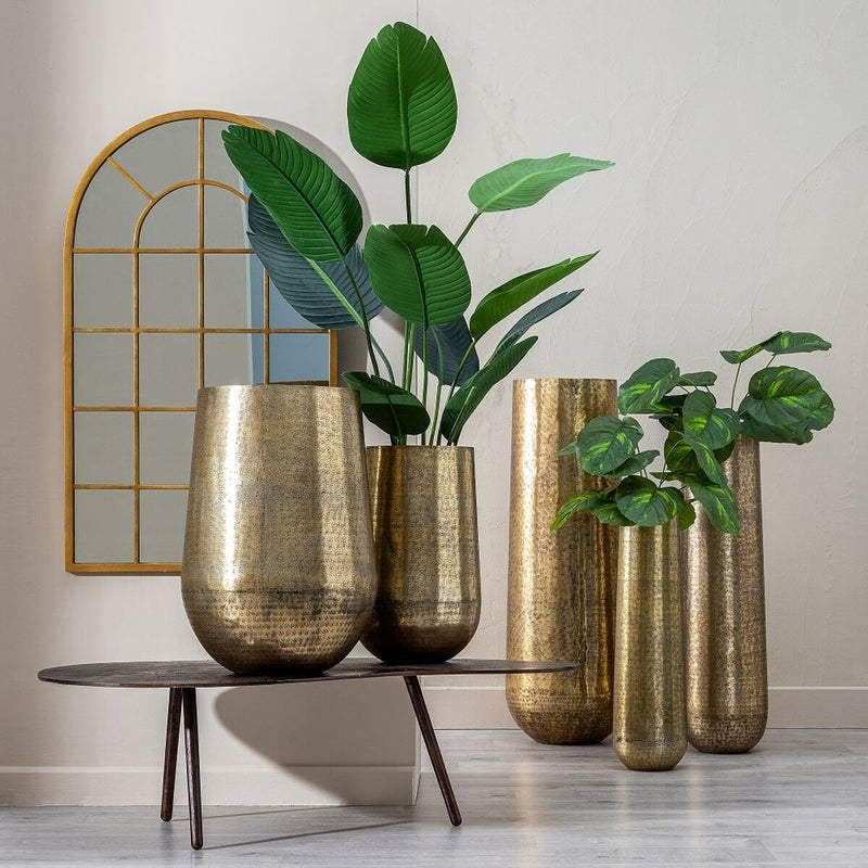 Kali Vase Set Gold Aluminium 60 cm