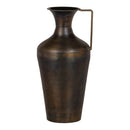 Nalia Vase Goldbraun Metall 50 cm