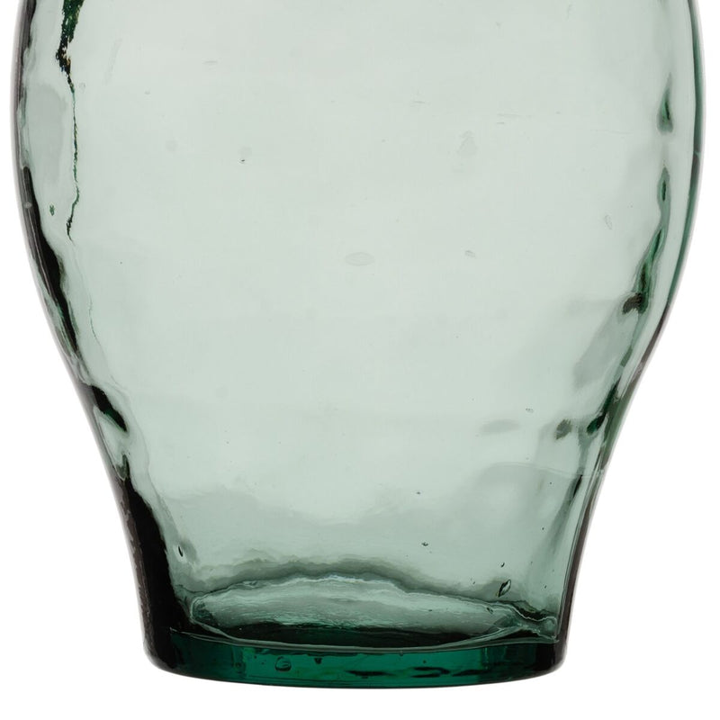 Jevelyn Vase Recyceltes Glas Grün Grau 60 cm