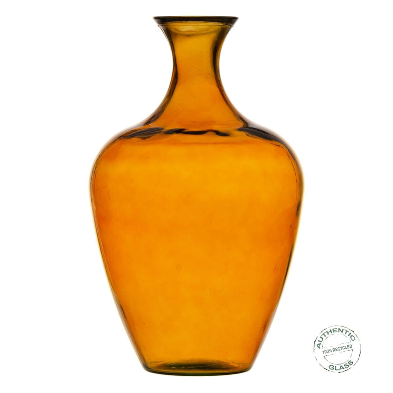 Vase Orange Recyceltes Glas 65 cm