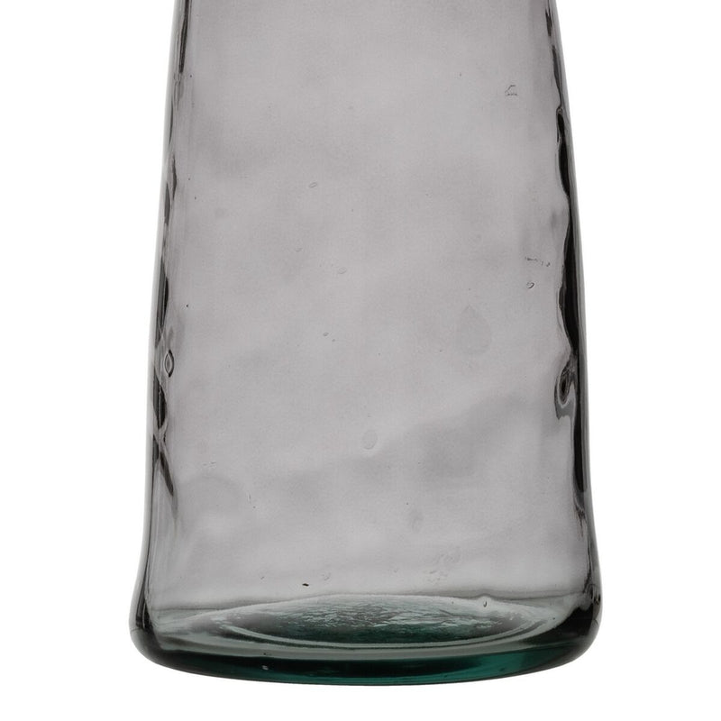 Vase Grau Recyceltes Glas 100 cm