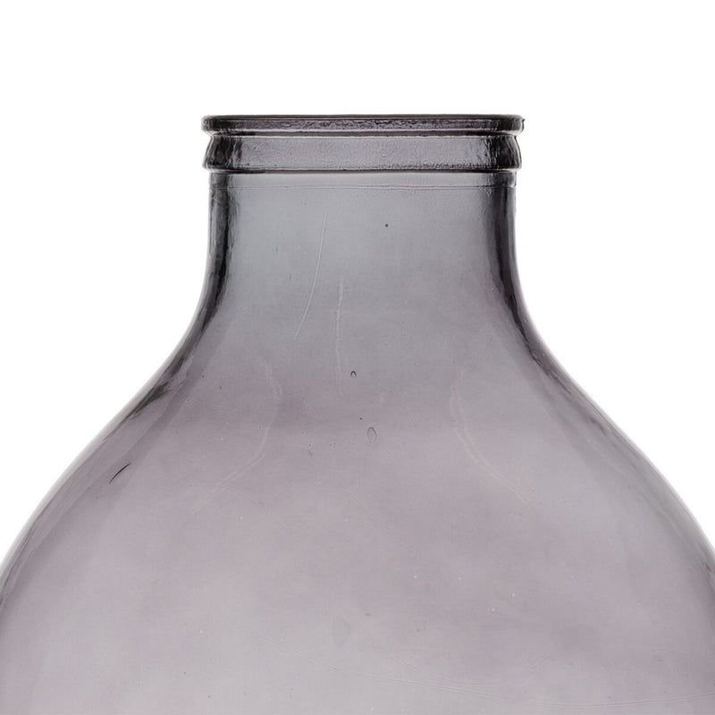 Vase Grau Recyceltes Glas 46 cm