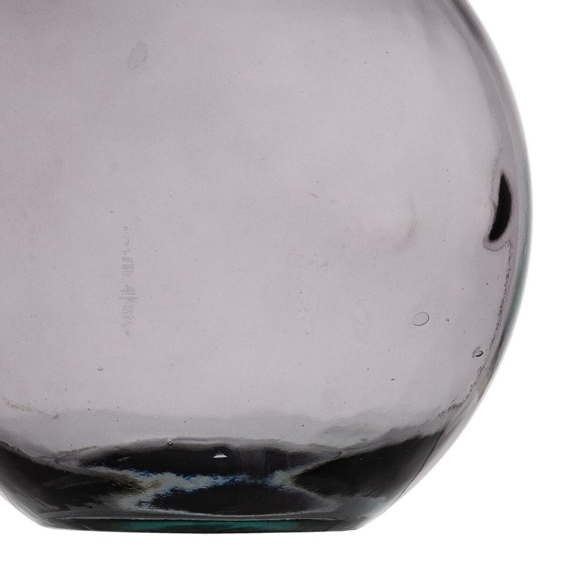 Vase Grau Recyceltes Glas 36 cm