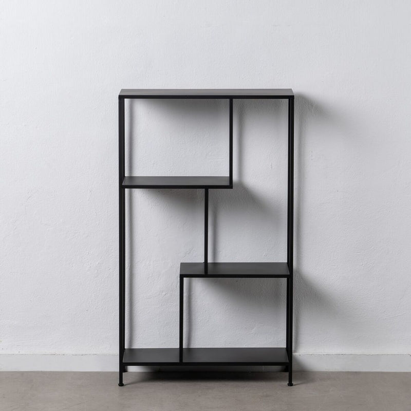 Regal Schwarz Metall 65 x 110 cm