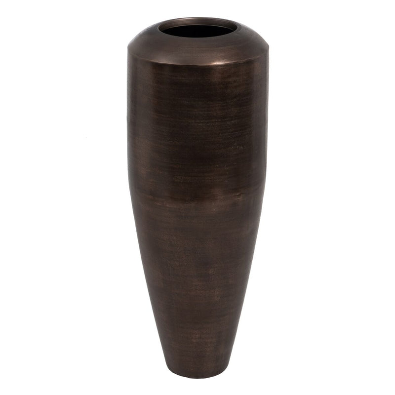 Melo Vase Bodenvase Kupfer Aluminium 99 cm