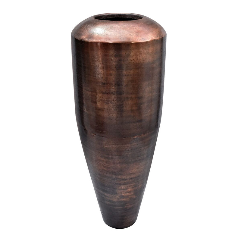 Melo Vase Bodenvase Kupfer Aluminium 115 cm