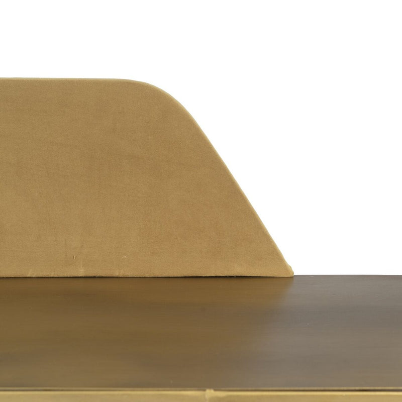 Schreibtisch Gold Eisen 99 cm