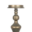 Kerzenschale Gold Eisen 59 cm