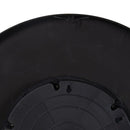 Wanduhr Creme Gold Kristall Eisen 66 cm