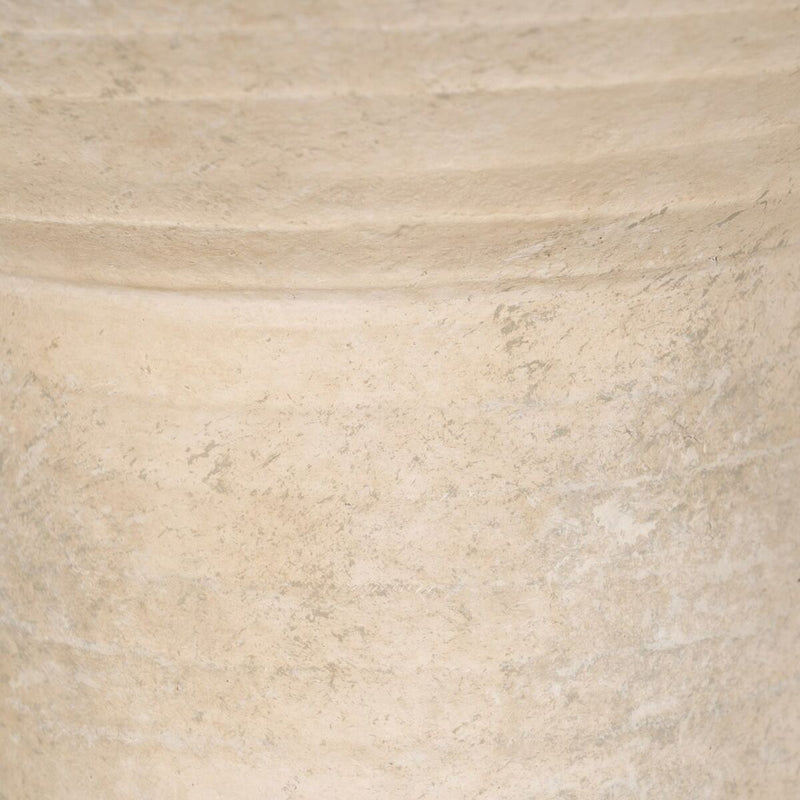 Vase Hellgrau Keramik 25 cm