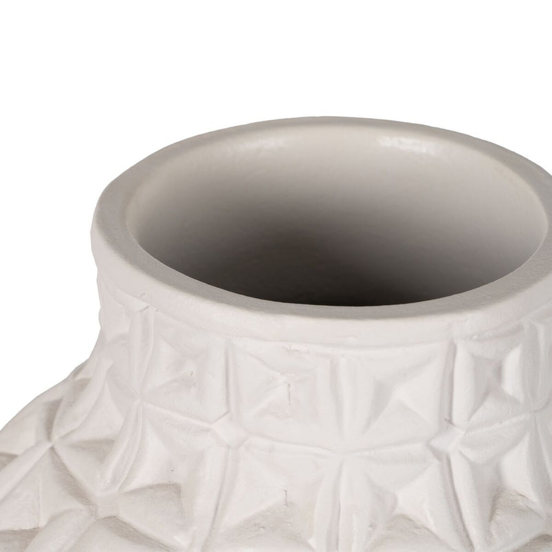 Vase 1 Weiß Keramik 41 cm