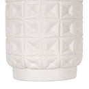 Vase 1 Weiß Keramik 41 cm