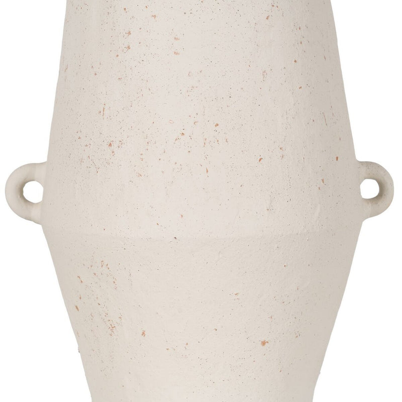 Vase Weiß Keramik 61 cm