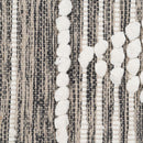 Teppich Weiß Grau Baumwolle Polyester 160 x 230 cm