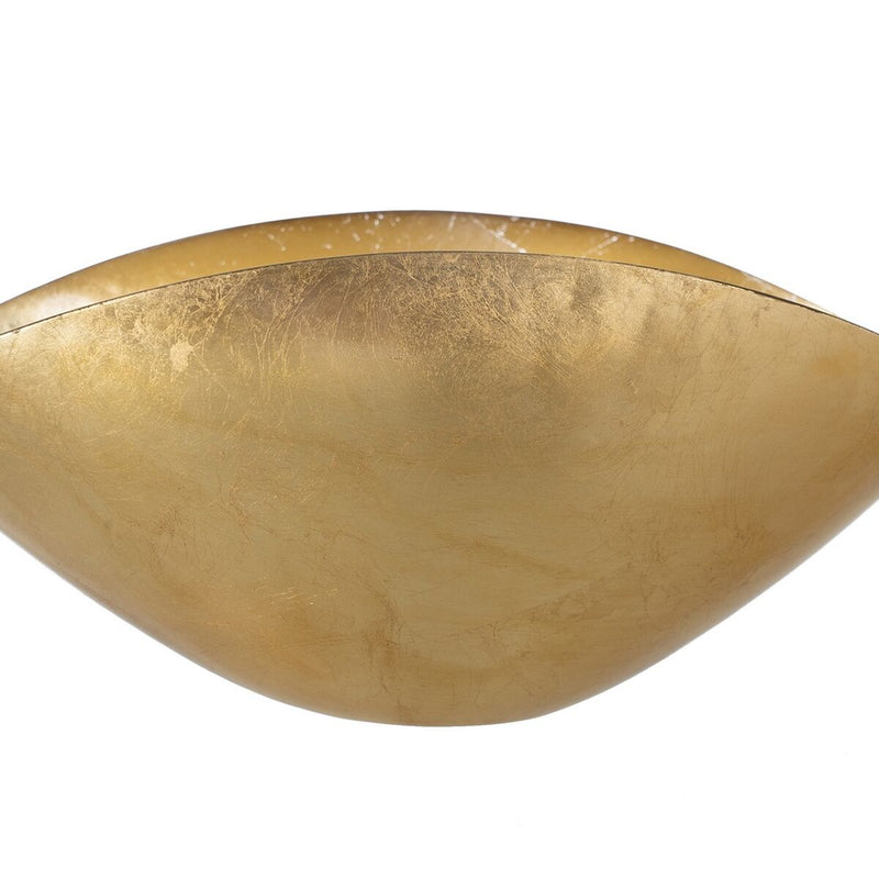 Dekoschale Gold Kristall 37cm