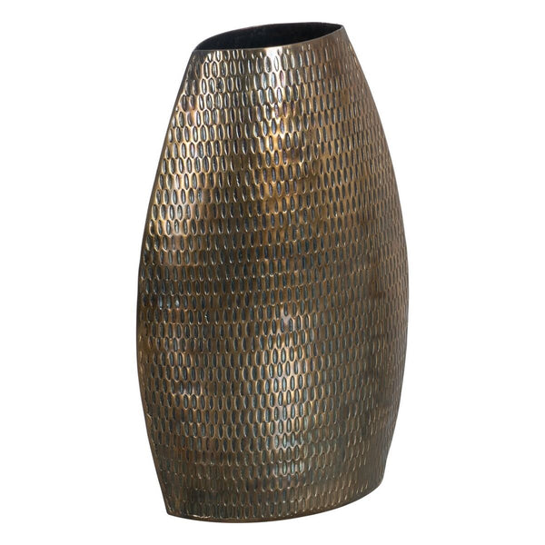 Vase Gold Aluminium 41 cm