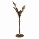 Kerzenschale Gold Eisen 47 cm