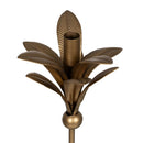 Kerzenschale Gold Eisen 54 cm