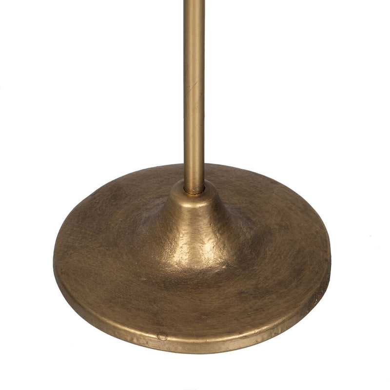 Kerzenschale Gold Eisen 54 cm