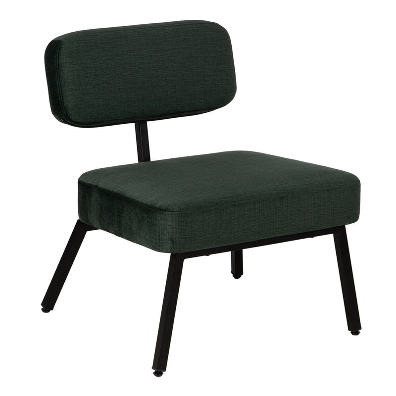 Stuhl Schwarz Grün 59 x 71 cm