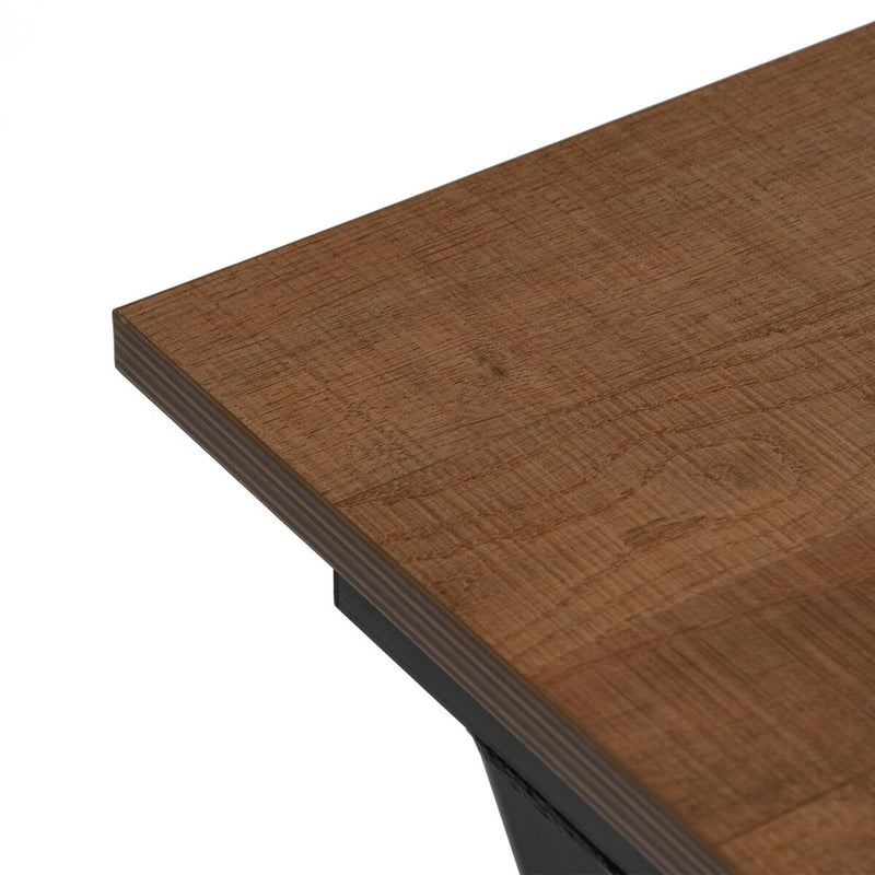 Schreibtisch Holz MDF natürlich 120 cm