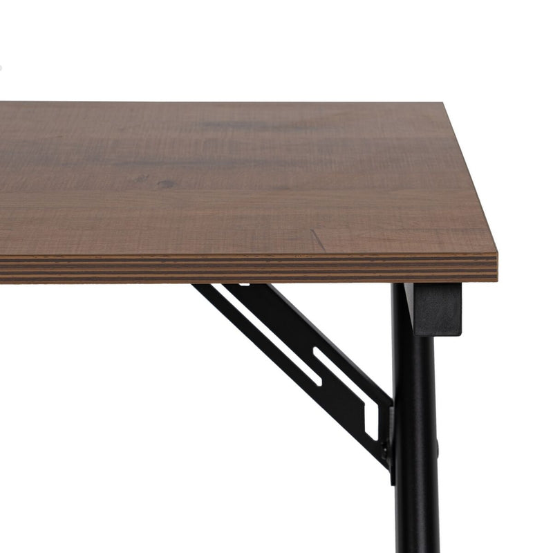 Schreibtisch Holz MDF natürlich 120 cm