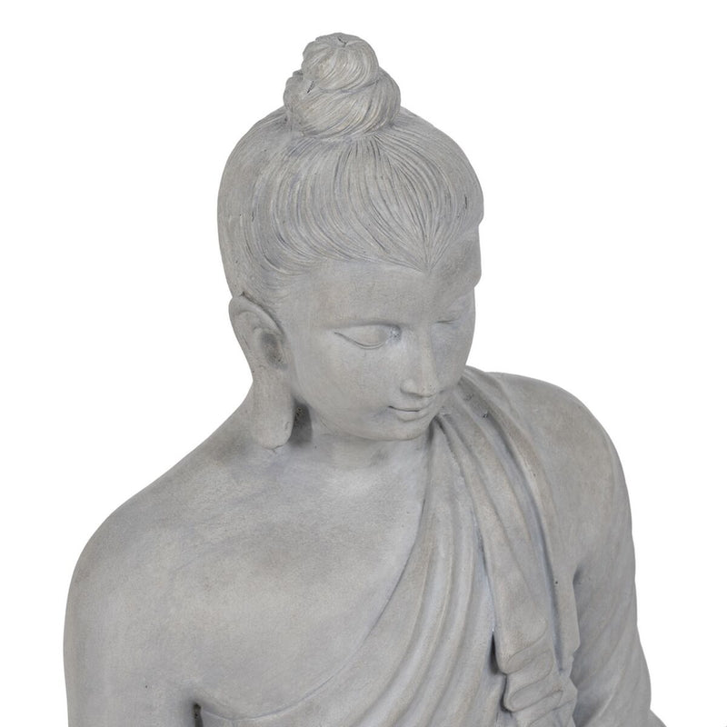 Skulptur Buddha Grau 62cm