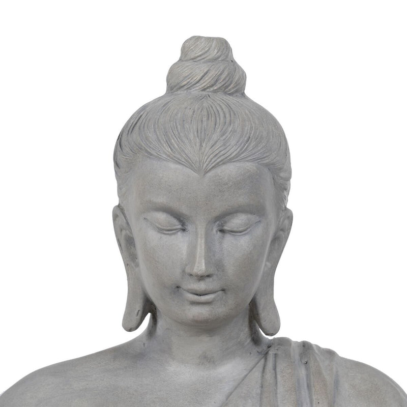 Skulptur Buddha Grau 62cm