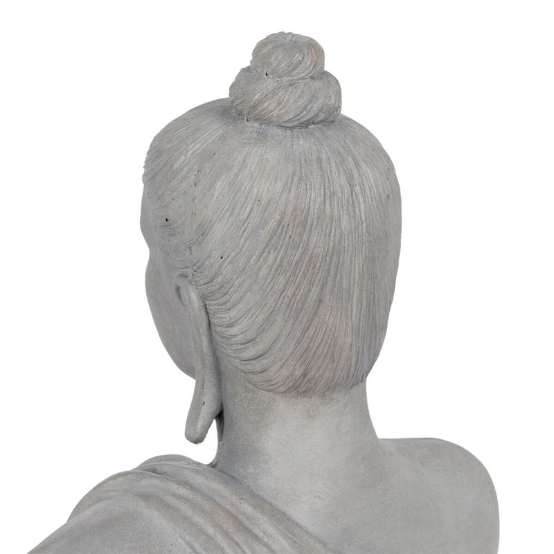 Skulptur Buddha Grau 62cm