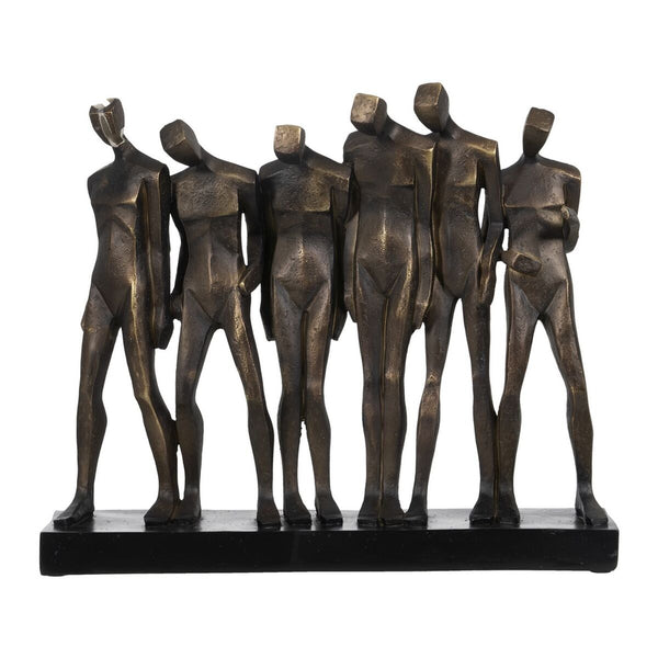 Skulptur Kupfer Menschen 40cm