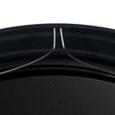 Wanduhr Weiß Schwarz Eisen 70 cm