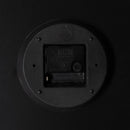 Wanduhr Weiß Schwarz Eisen 70 cm