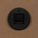 Wanduhr natürlich Holz Kristall 60 cm