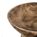 Dekoschale Beige Holz 30cm