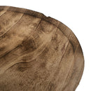 Dekoschale Beige Holz 30cm