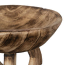 Dekoschale Beige Holz 30cm