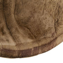 Dekoschale Beige Holz 30cm