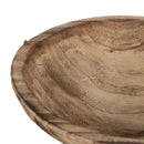 Dekoschale Beige Holz 32cm