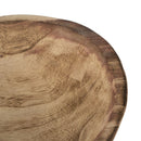 Dekoschale Beige Holz 32cm