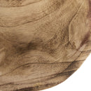Dekoschale Beige Holz 32cm