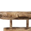 Dekoschale Fisch Beige 76cm