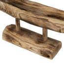 Dekoschale Fisch Beige 76cm