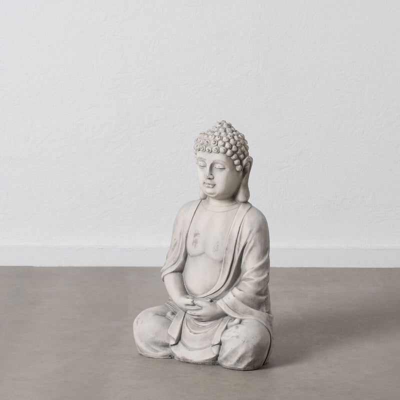 Skulptur Buddha Grau Ethnisch 71cm