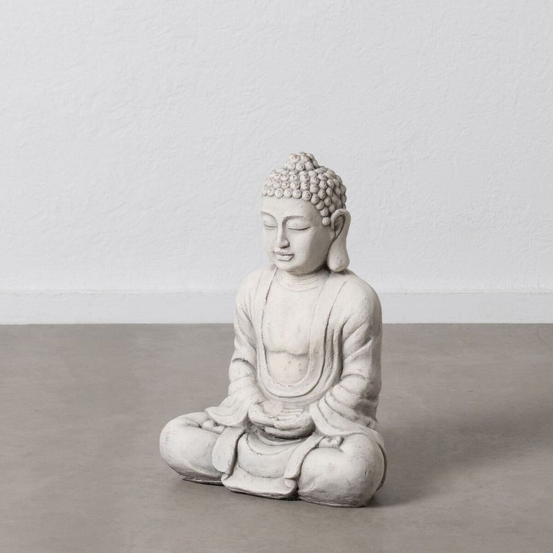 Skulptur Buddha Grau Ethnisch 58cm