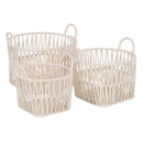 Korb Set Weiß Schnur 38 cm