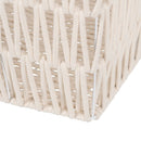 Korb Set Weiß Schnur 45 cm