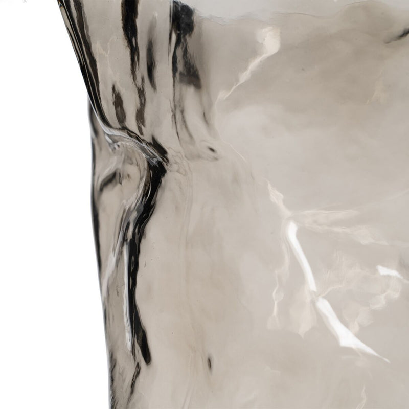 Vase Grau Kristall 39 cm