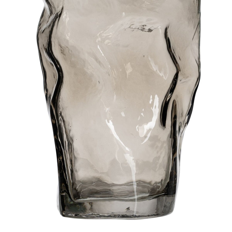 Vase Grau Kristall 39 cm