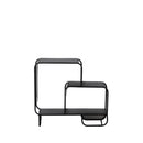 Regal Schwarz Eisen 72 cm